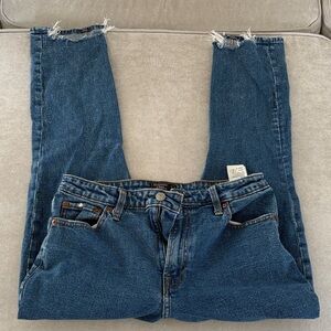 Abercrombie Vintage High-Rise Women's Jeans - Blue